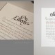 On Liberty calligraphy