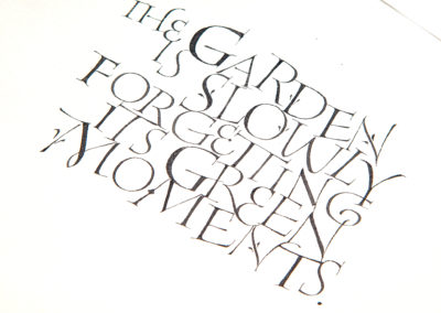 Free Roman Capitals by John Stevens