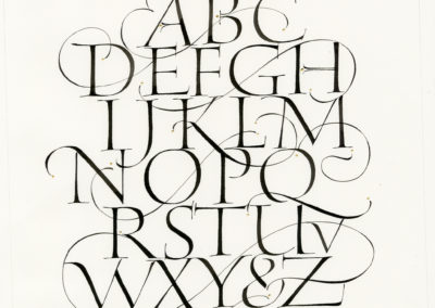 Modern calligraphy: Roman alphabet by John Stevens